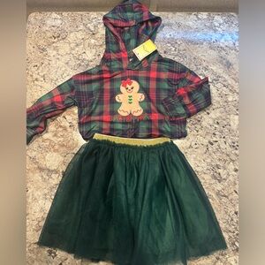 Gingerbread skirt set
